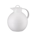 White Frosted Ball Alfi Kugel Glass Vacuum Pitcher 0.9 Liter
